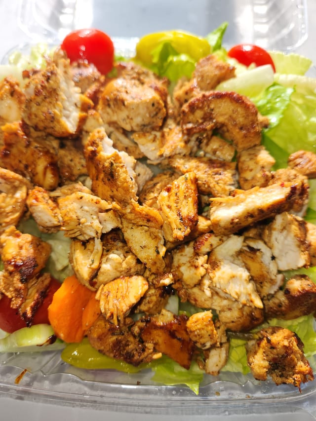 Crispy Chicken Garden Salad.