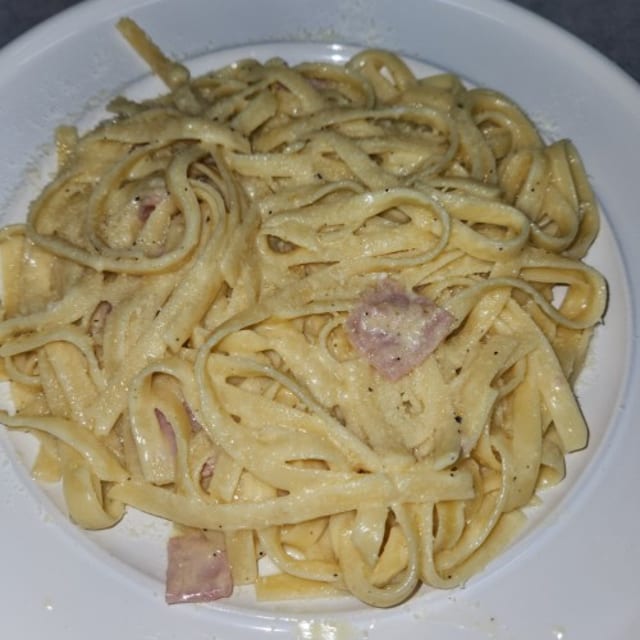 Fetuccini Pasta.