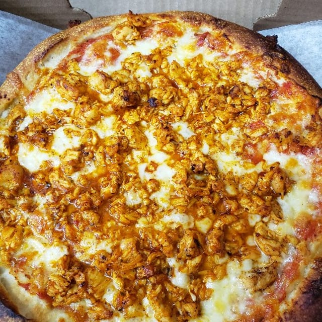 Buffalo Chicken Pizza.
