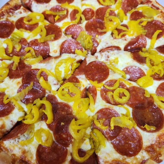 Two Toppings Pizza.
