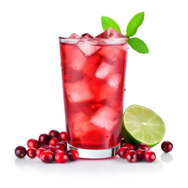 Cranberry Juice.