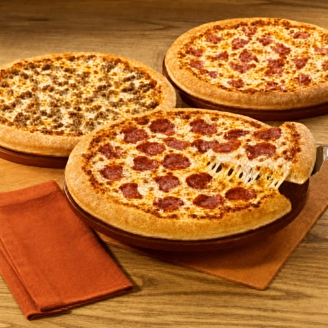 Buy 2 Large Pizza Get a Small Cheese for Free.