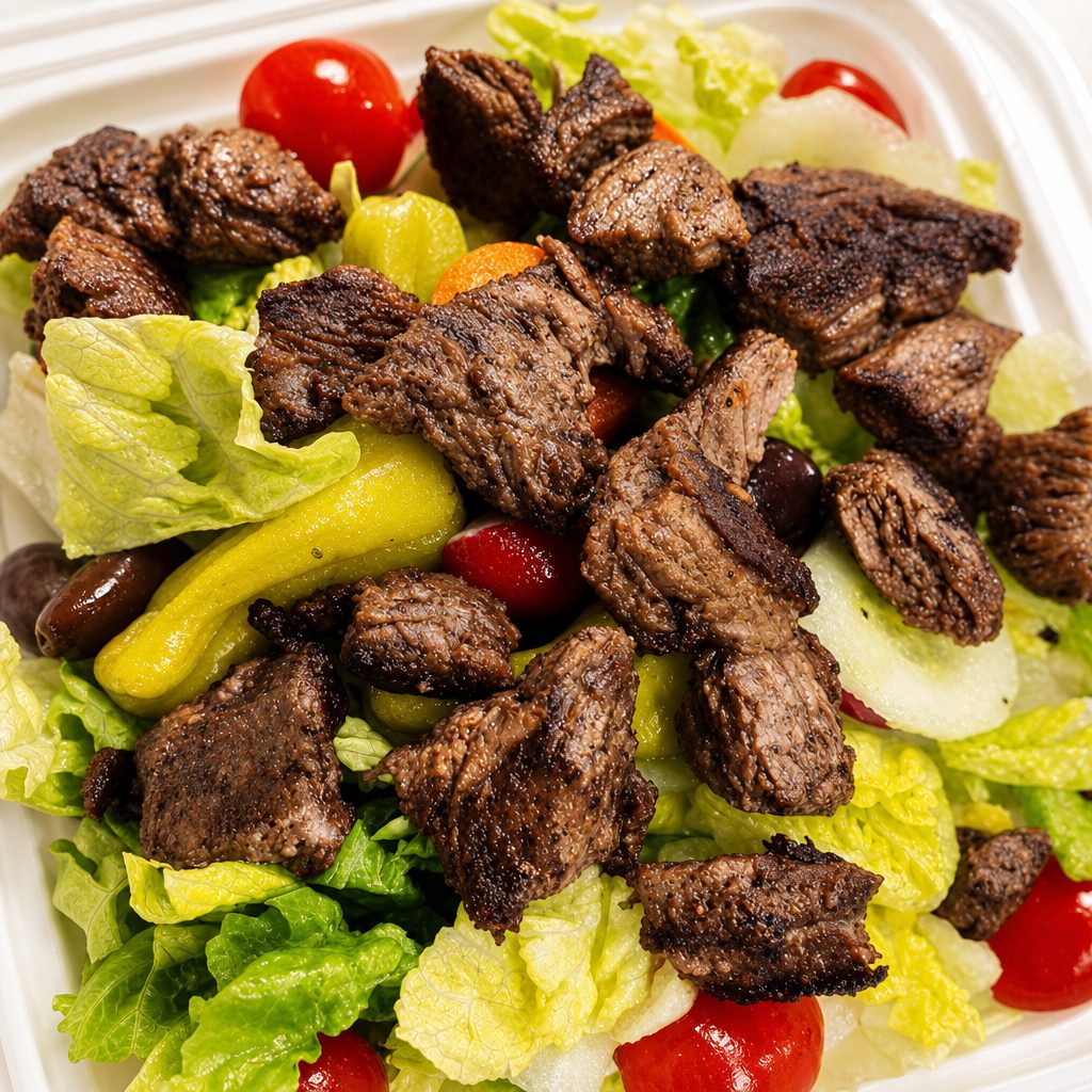 Steak Tip Salad.