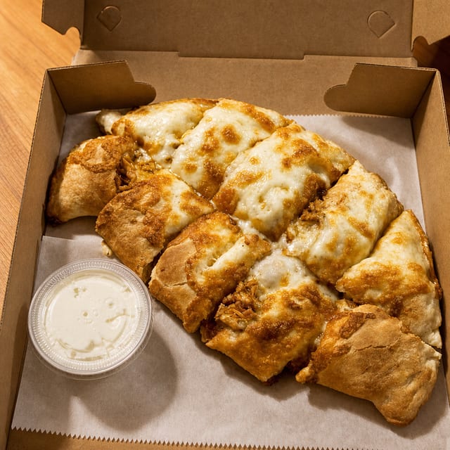 Buffalo Chicken Calzone.