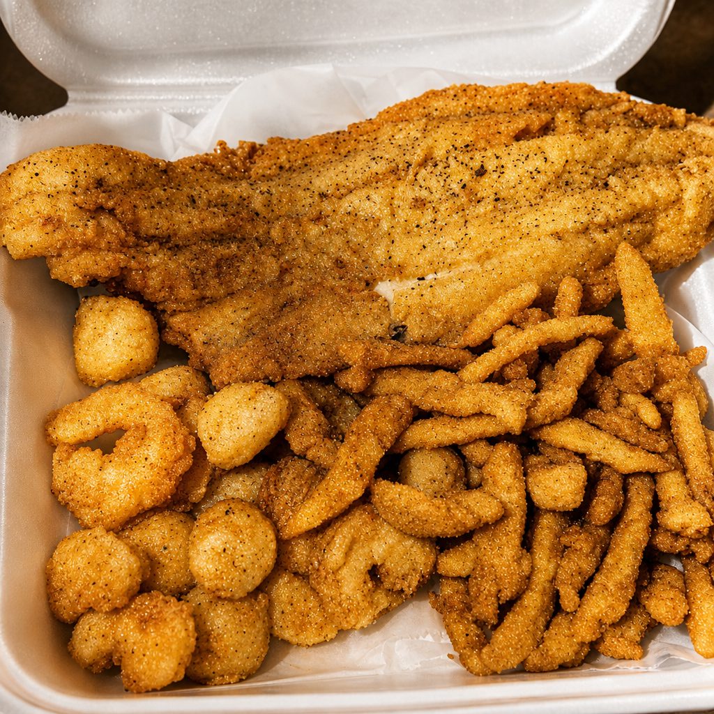 Seafood Combo.