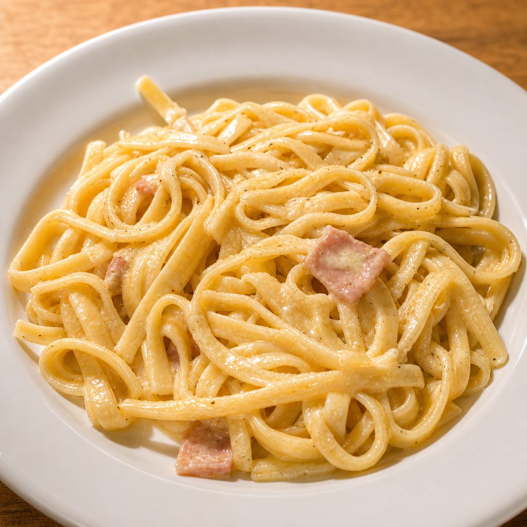 Fetuccini Pasta.