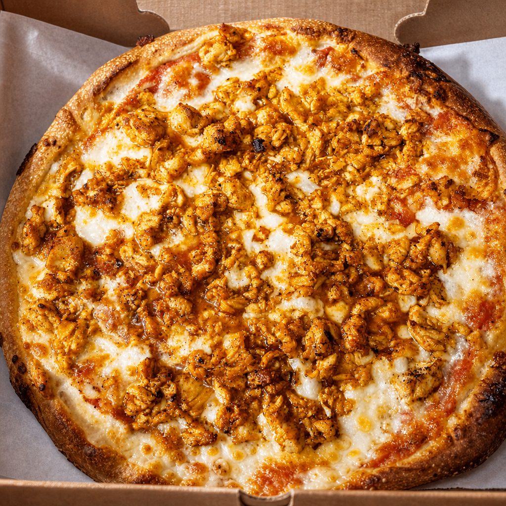 Buffalo Chicken Pizza.