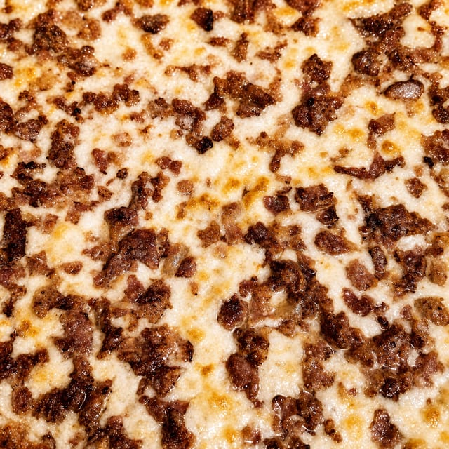 Bacon Pizza.