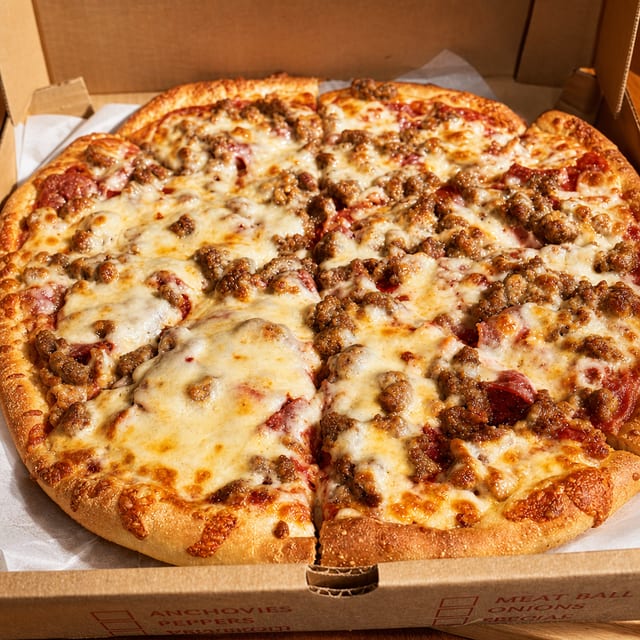 Meat Lovers Pizza.